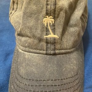 Palm Tree Hat Denim Washed Vintage🌴